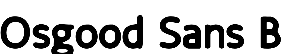 Osgood Sans Blur Bold Font Download Free